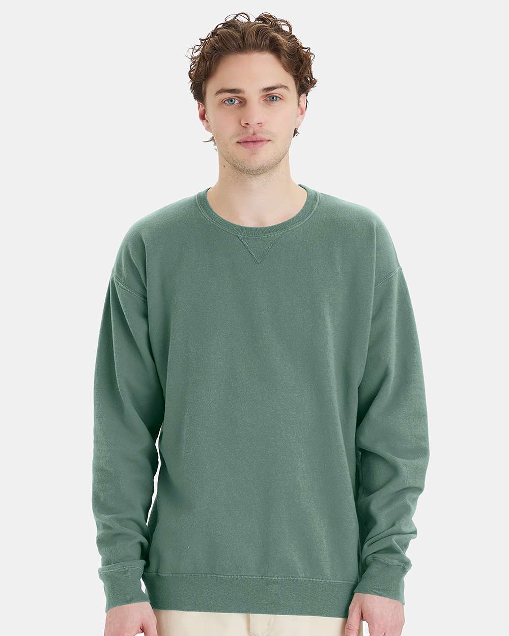 ComfortWash by Hanes - Garment-Dyed Crewneck Sweatshirt - GDH400 - S - 3XL