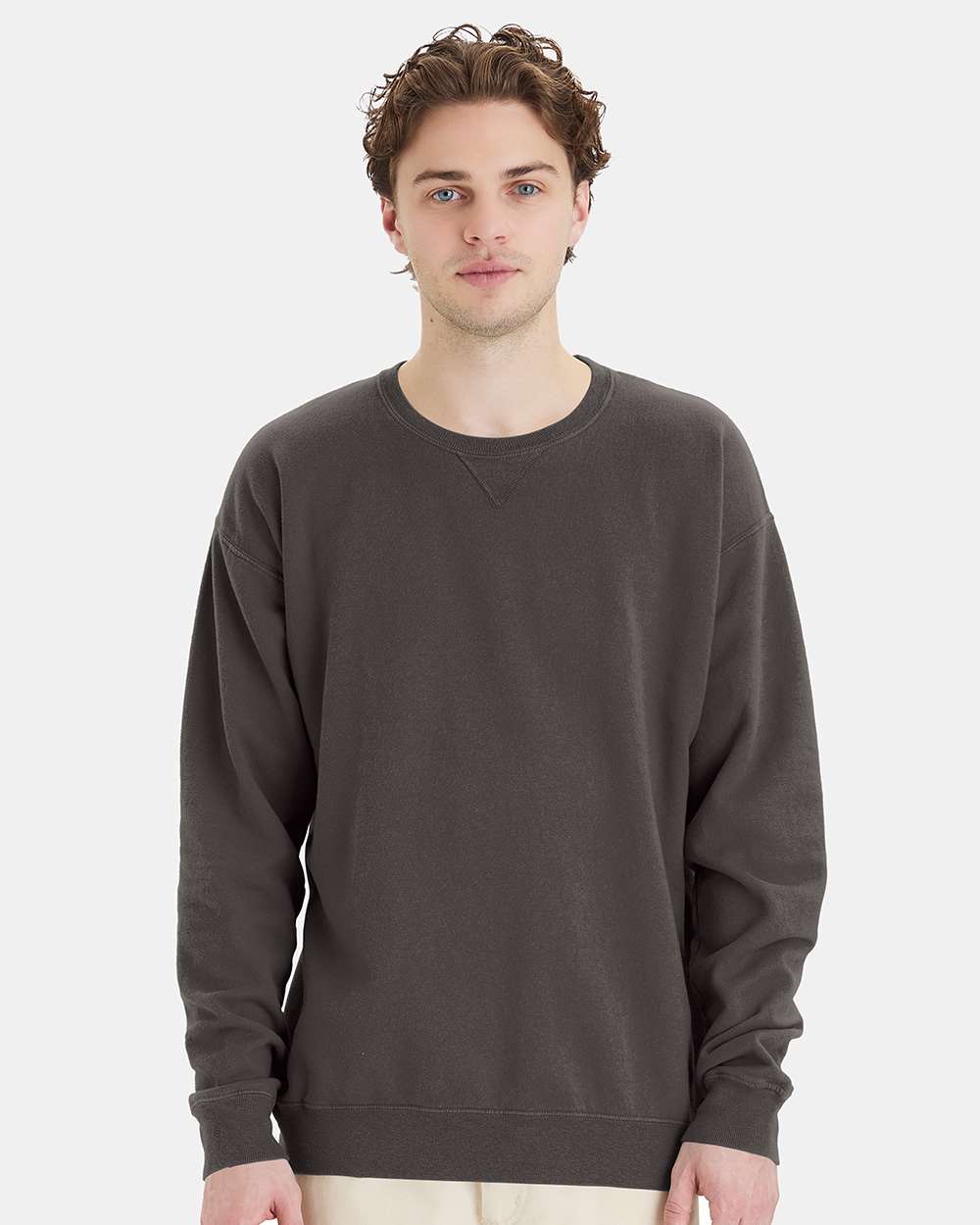 ComfortWash by Hanes - Garment-Dyed Crewneck Sweatshirt - GDH400 - S - 3XL