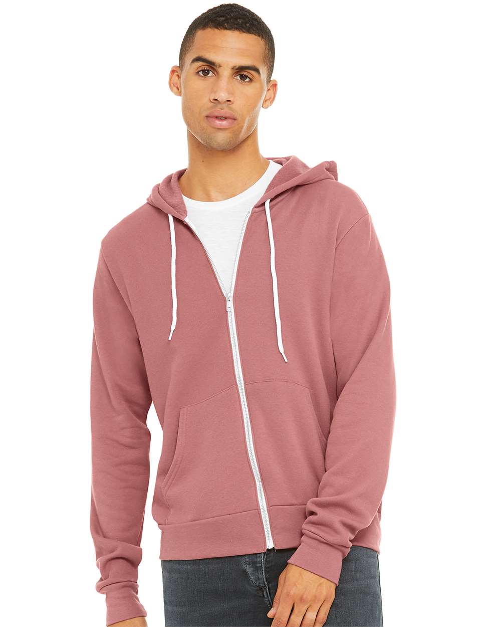 BELLA + CANVAS - Sponge Fleece Full-Zip Hoodie - 3739 - XS - 3XL