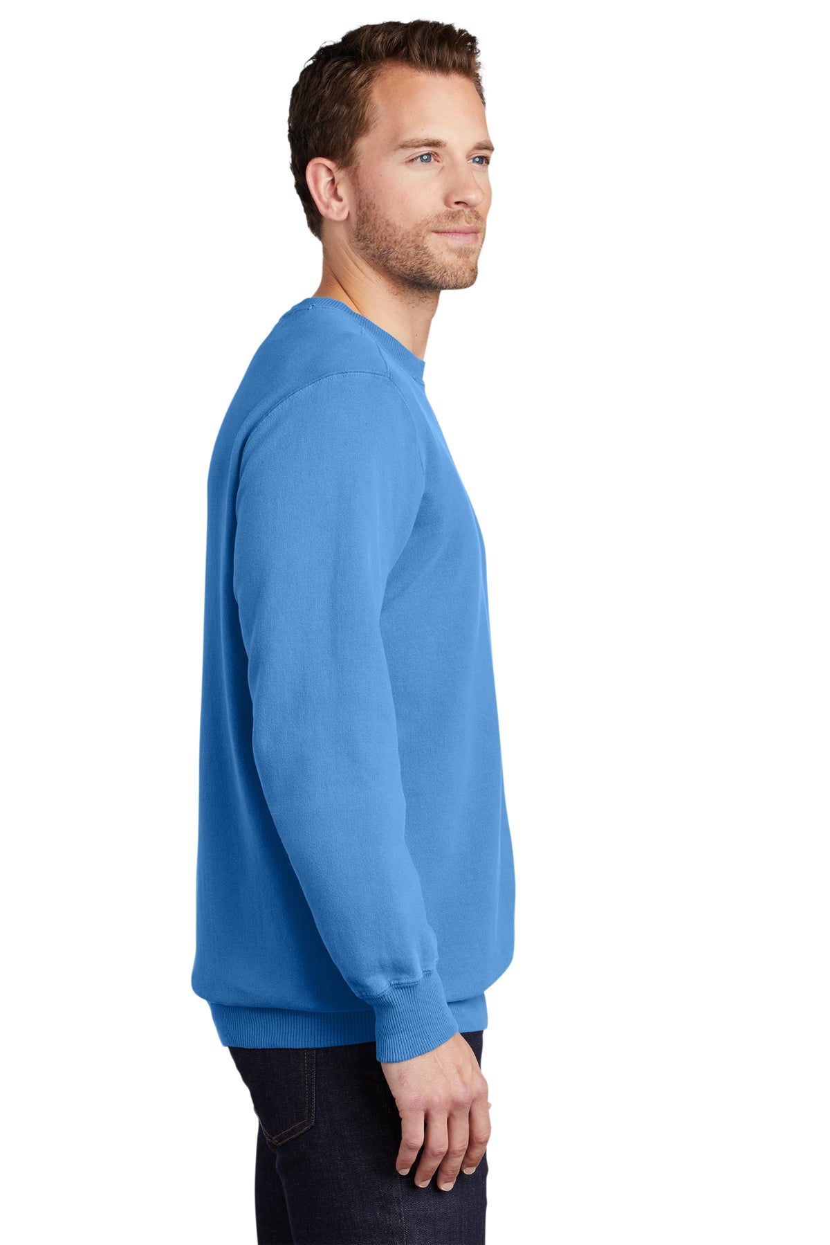 PC098 Port & Company® Beach Wash® Garment-Dyed Crewneck Sweatshirt - S-4XL