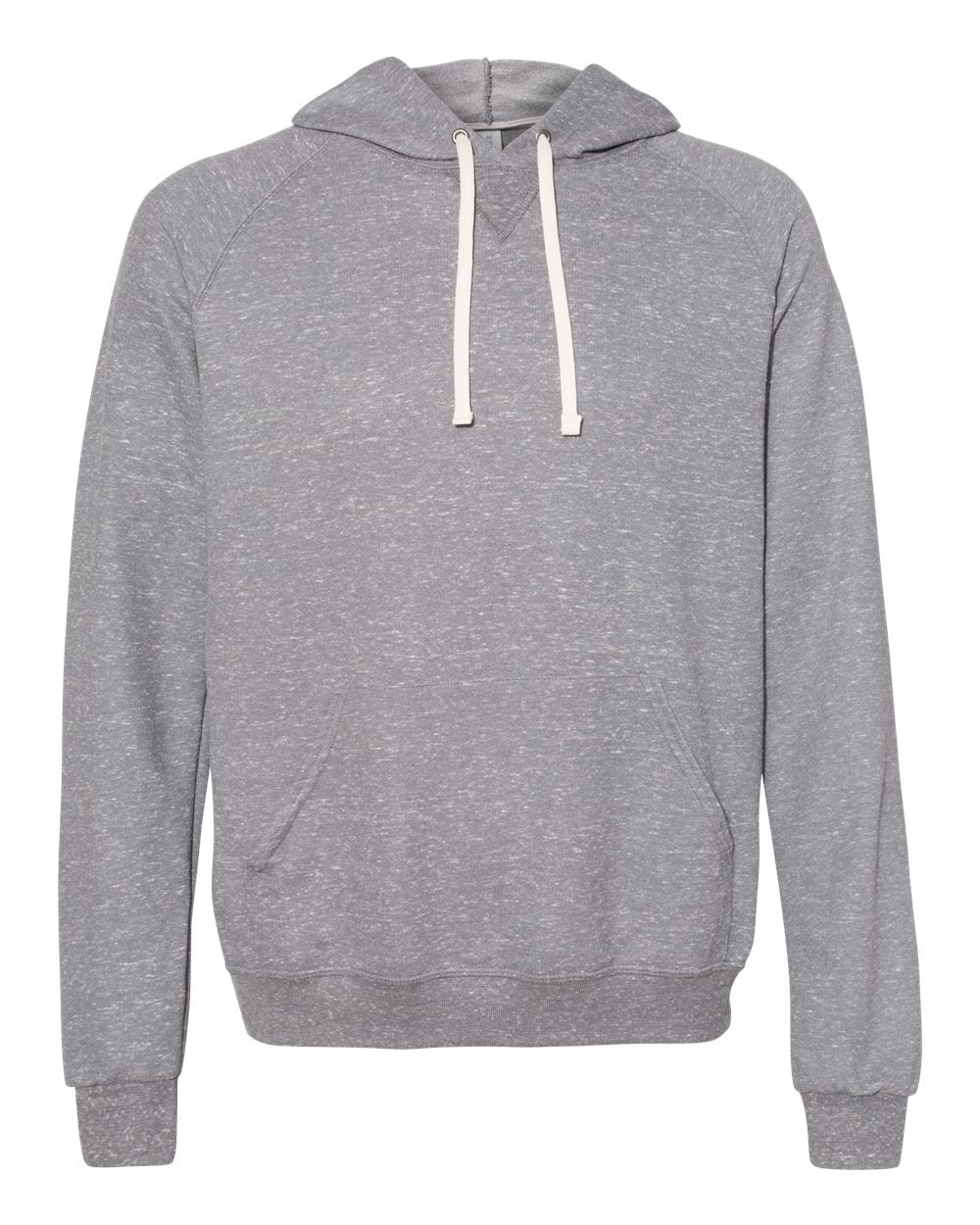 JERZEES - Snow Heather French Terry Raglan Hooded Sweatshirt - 90MR
