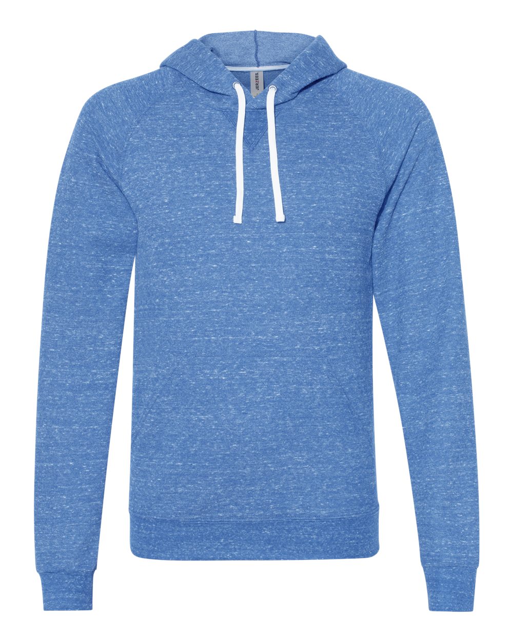 JERZEES - Snow Heather French Terry Raglan Hooded Sweatshirt - 90MR