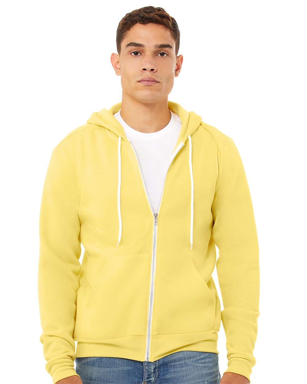 BELLA + CANVAS - Sponge Fleece Full-Zip Hoodie - 3739 - XS - 3XL