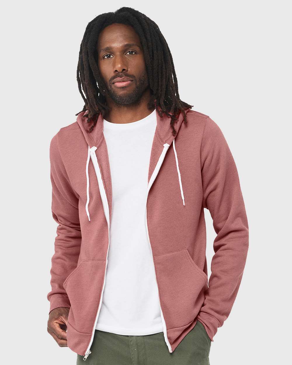 BELLA + CANVAS - Sponge Fleece Full-Zip Hoodie - 3739 - XS - 3XL