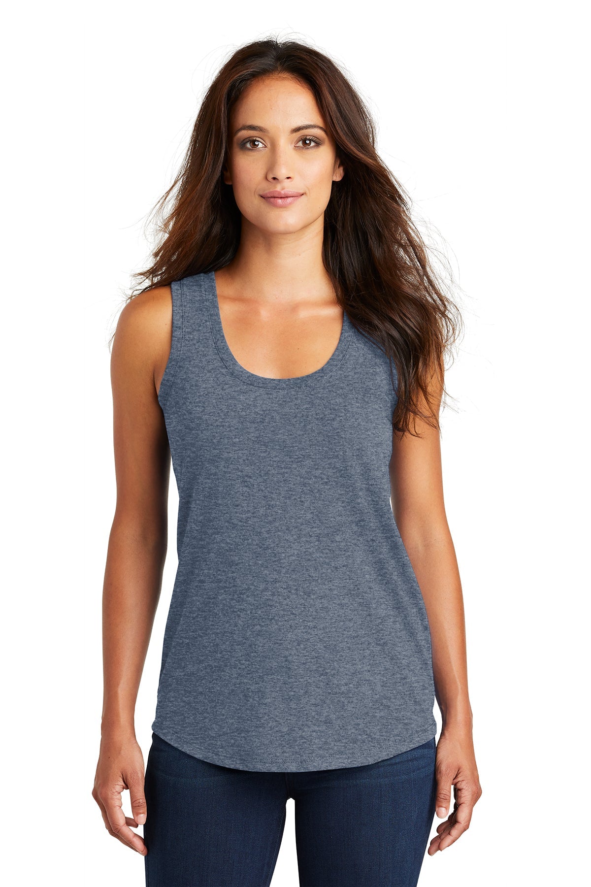 DM138L District Women’s Perfect Tri Racerback Tank XS-4XL