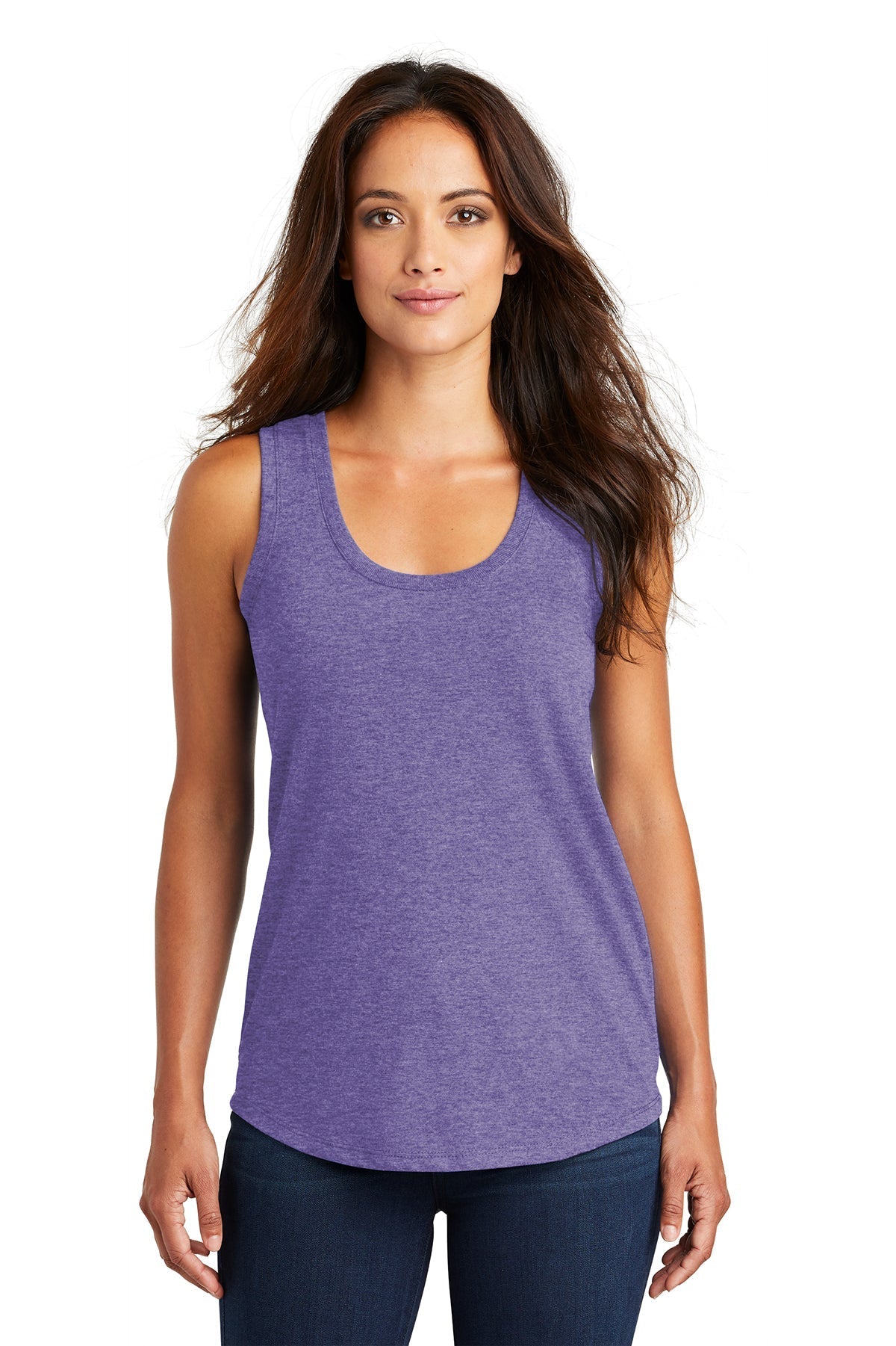 DM138L District Women’s Perfect Tri Racerback Tank XS-4XL