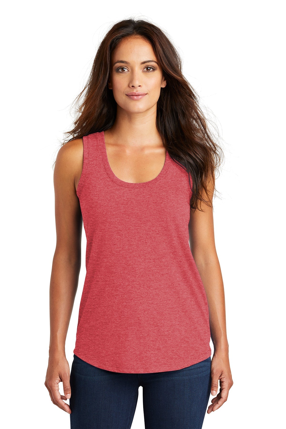 DM138L District Women’s Perfect Tri Racerback Tank XS-4XL