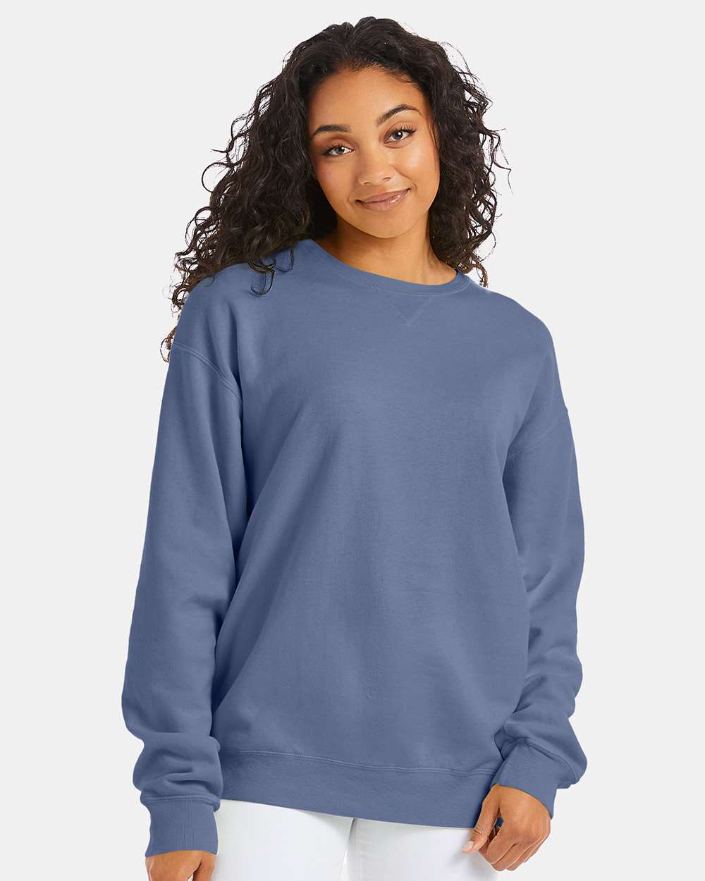 ComfortWash by Hanes - Garment-Dyed Crewneck Sweatshirt - GDH400 - S - 3XL