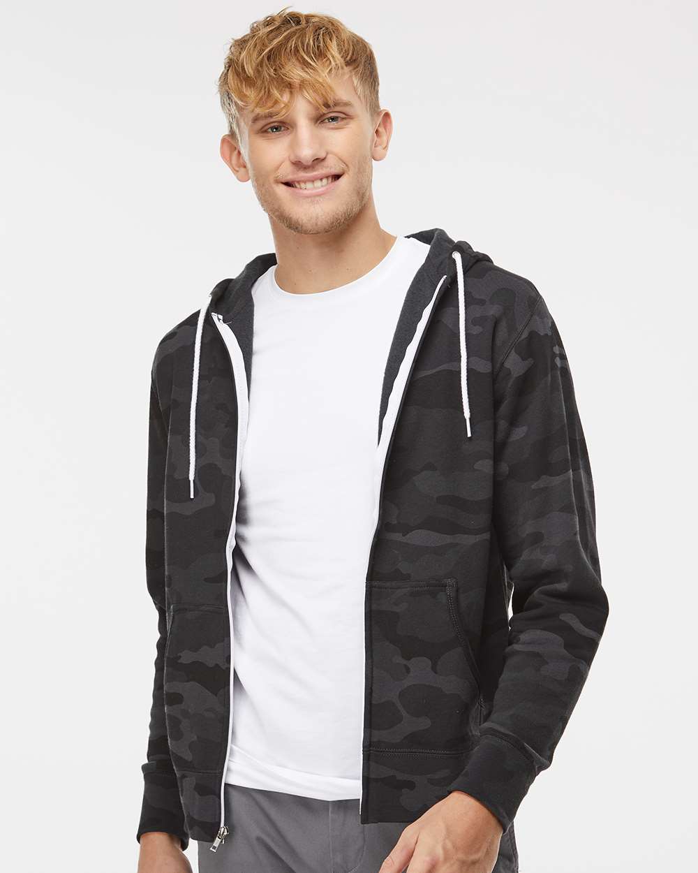Independent Trading Co. - Lightweight Full-Zip Hooded Sweatshirt - AFX90UNZ - XS - 3XL