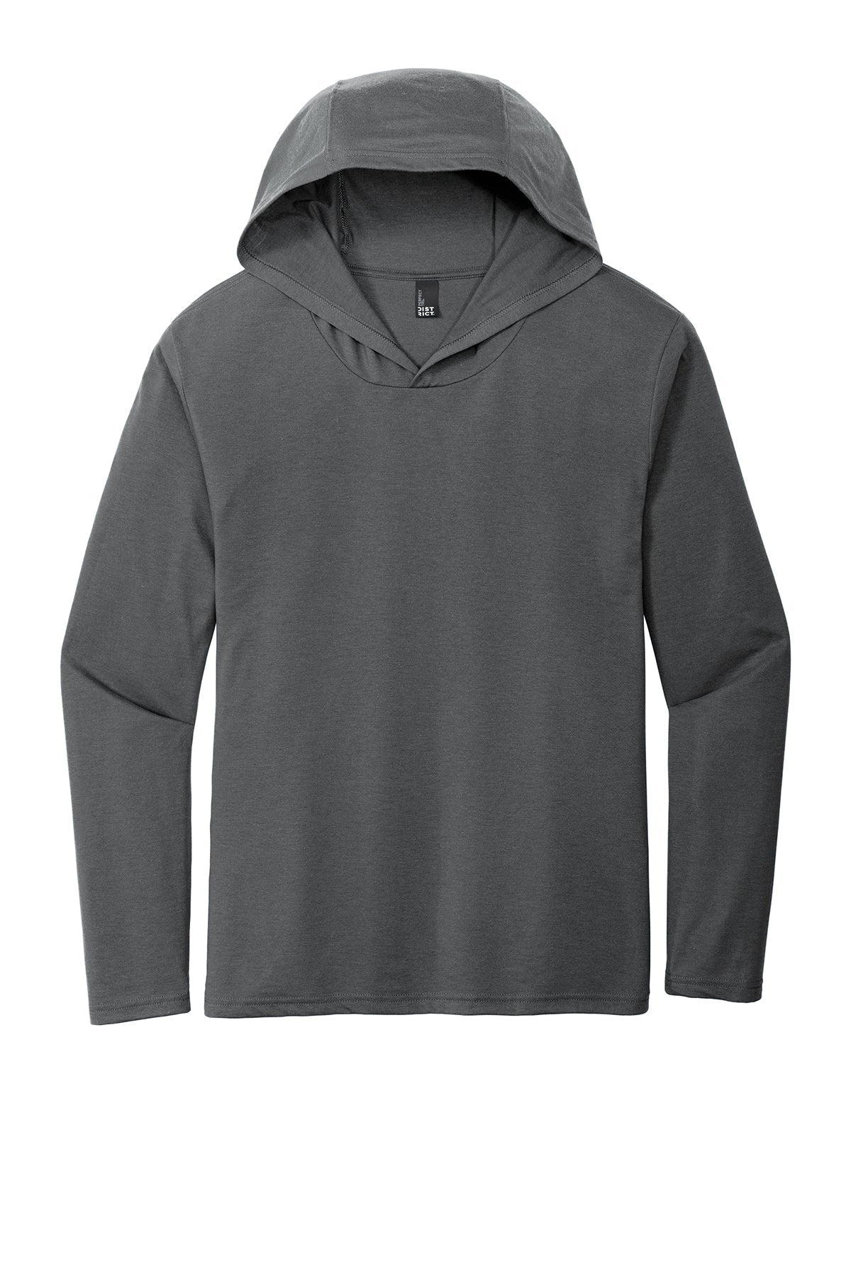 LIGHTWEIGHT - District Perfect Tri Long Sleeve Hoodie - DM139