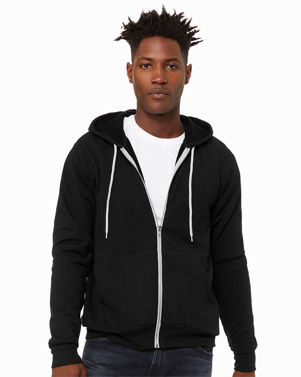 BELLA + CANVAS - Sponge Fleece Full-Zip Hoodie - 3739 - XS - 3XL
