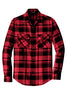 W668 Port Authority Plaid Flannel Shirt