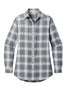 LW668 Port Authority® Ladies Plaid Flannel Tunic