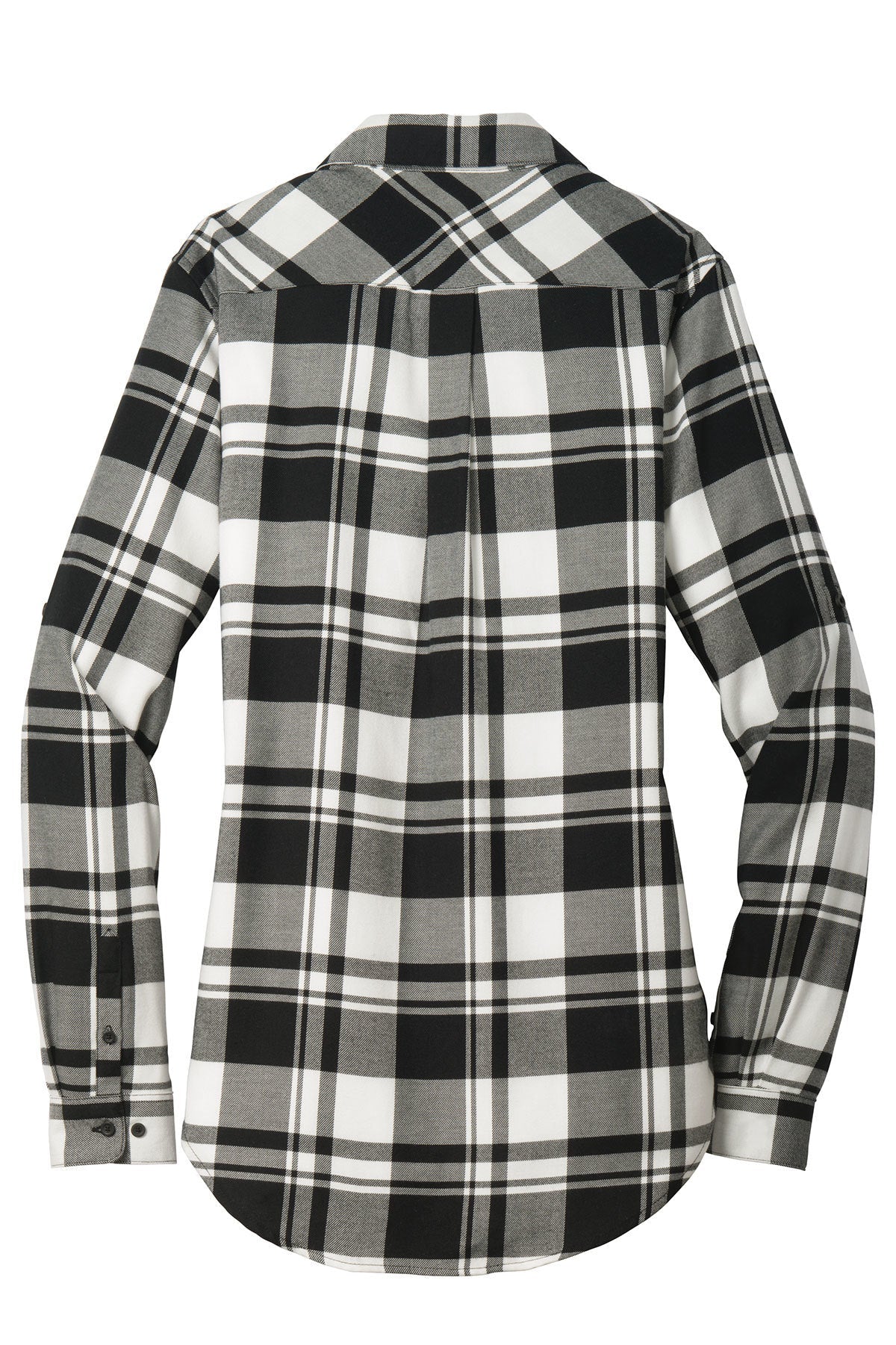 LW668 Port Authority® Women's Plaid Flannel Tunic