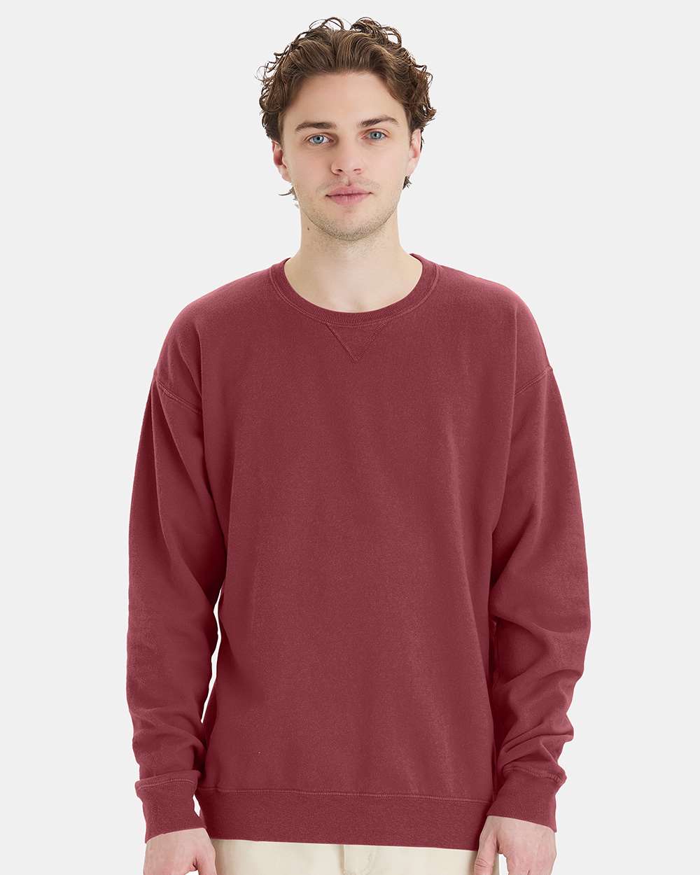 ComfortWash by Hanes - Garment-Dyed Crewneck Sweatshirt - GDH400 - S - 3XL