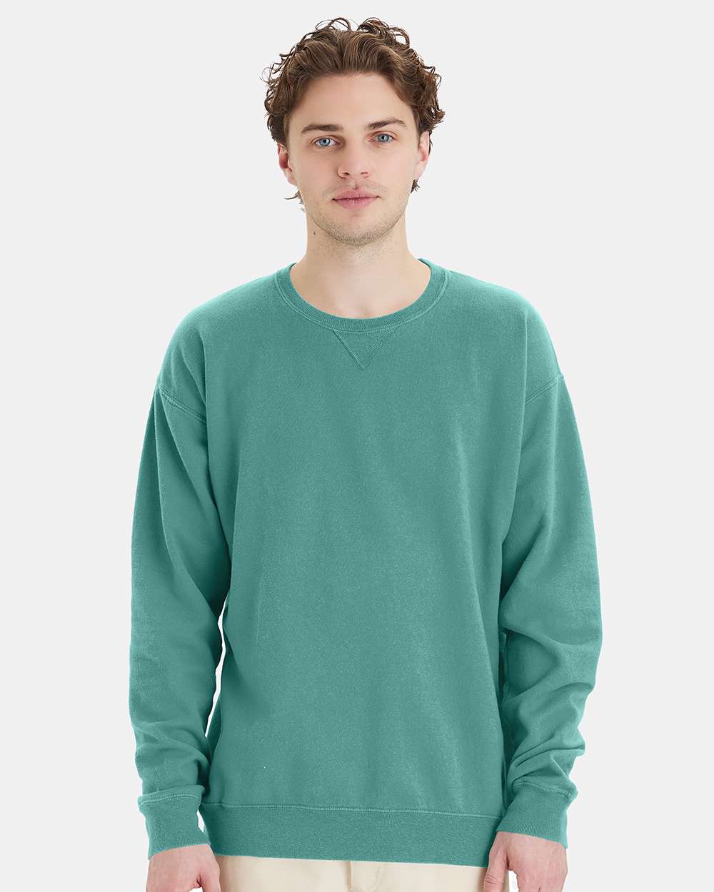 ComfortWash by Hanes - Garment-Dyed Crewneck Sweatshirt - GDH400 - S - 3XL