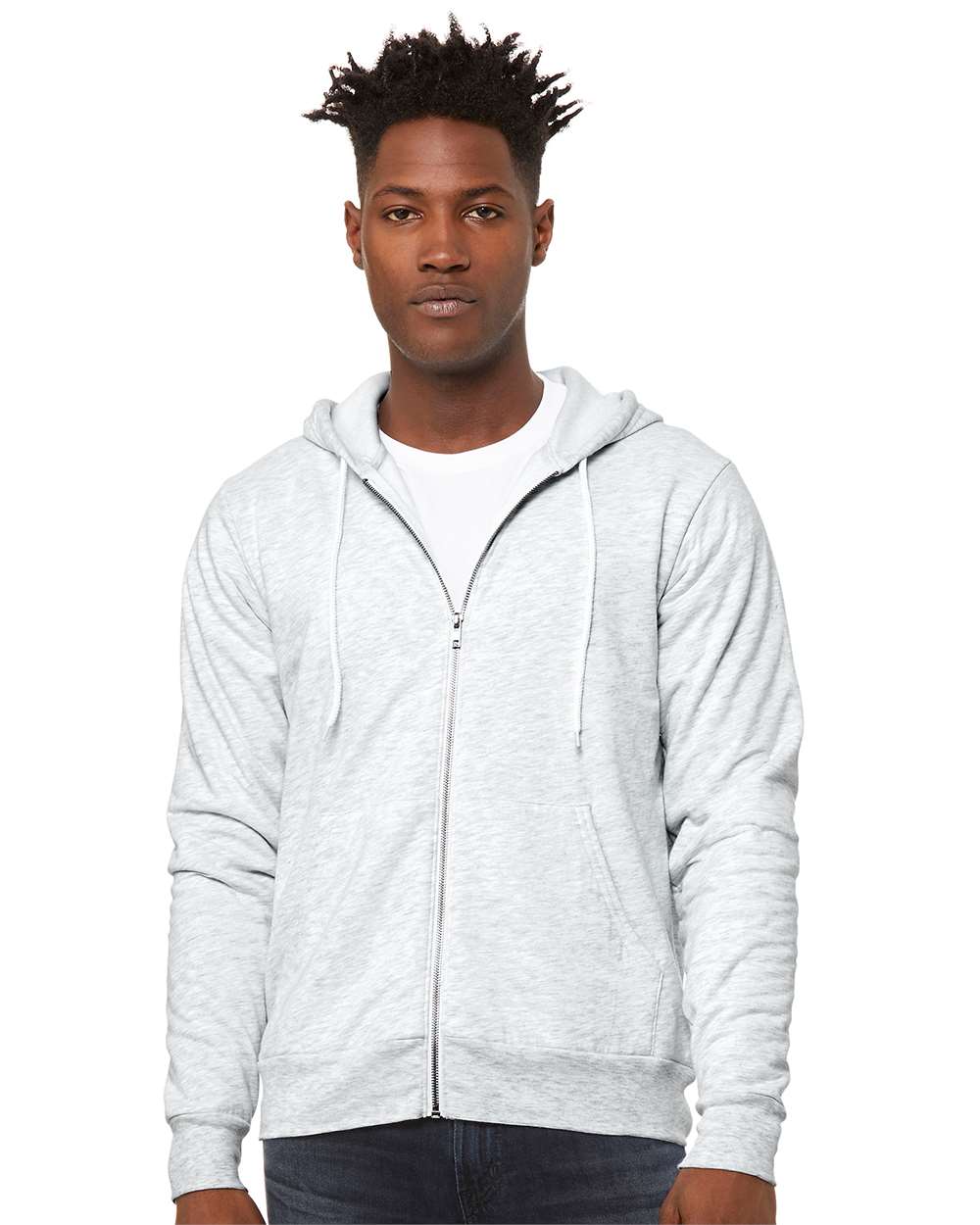 BELLA + CANVAS - Sponge Fleece Full-Zip Hoodie - 3739 - XS - 3XL