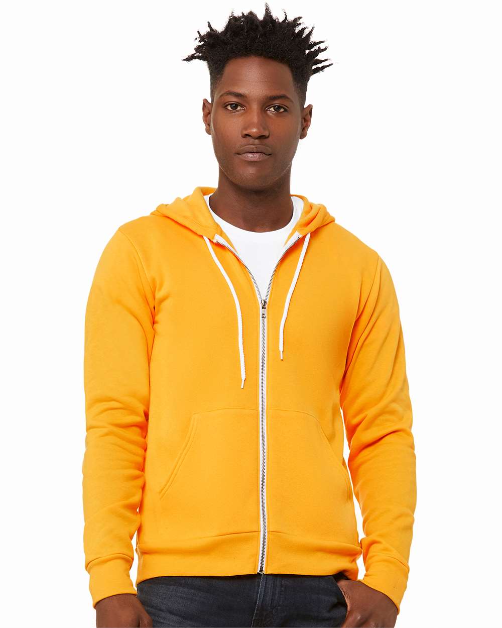 BELLA + CANVAS - Sponge Fleece Full-Zip Hoodie - 3739 - XS - 3XL