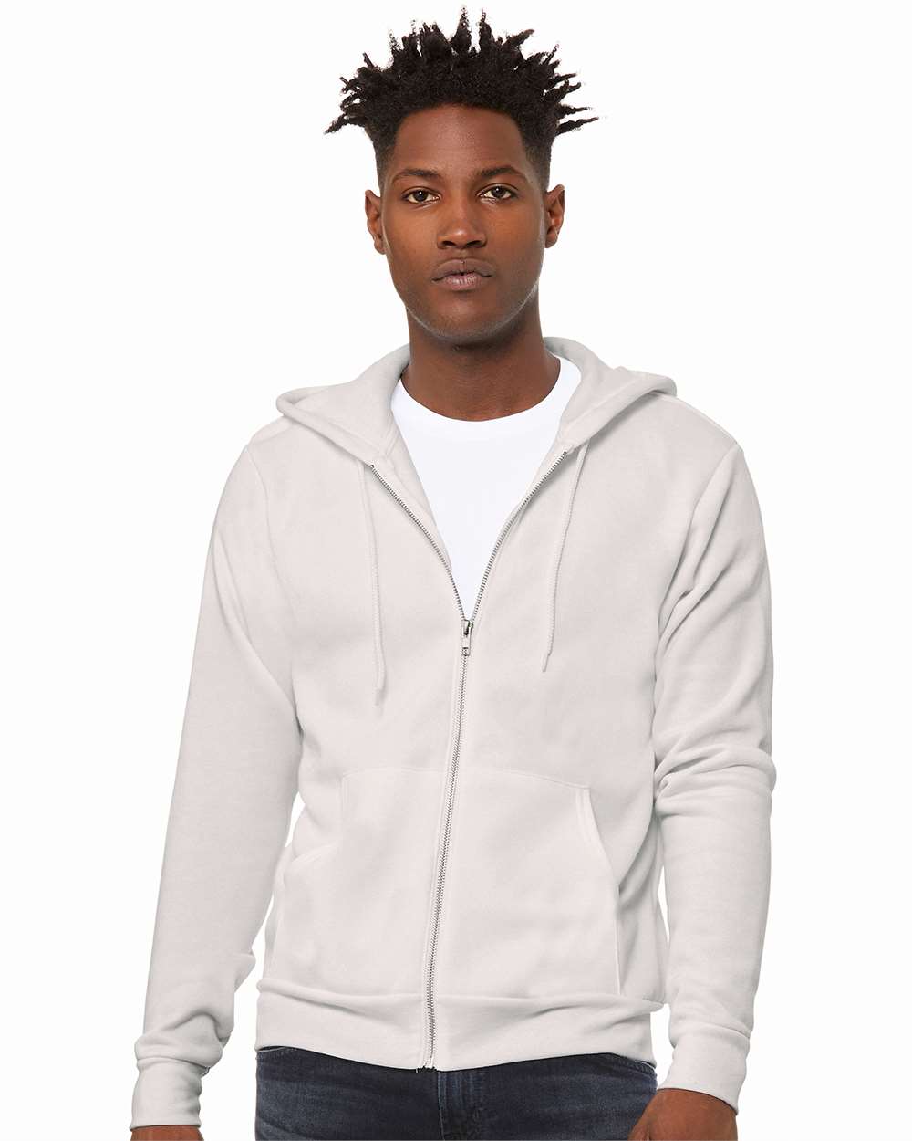 BELLA + CANVAS - Sponge Fleece Full-Zip Hoodie - 3739 - XS - 3XL