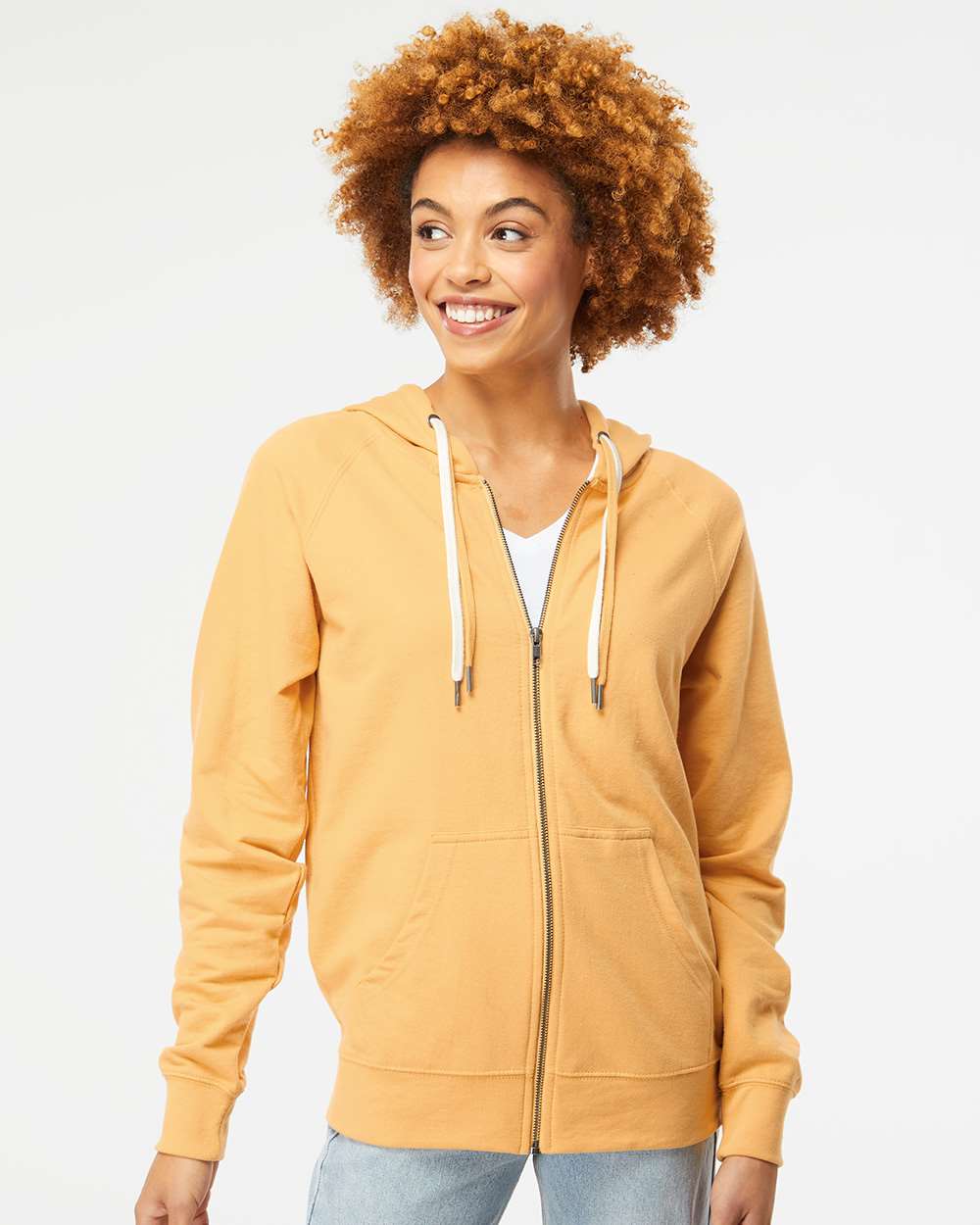 Independent Trading Co. - Icon Lightweight Loopback Terry Full-Zip Hooded Sweatshirt - SS1000Z