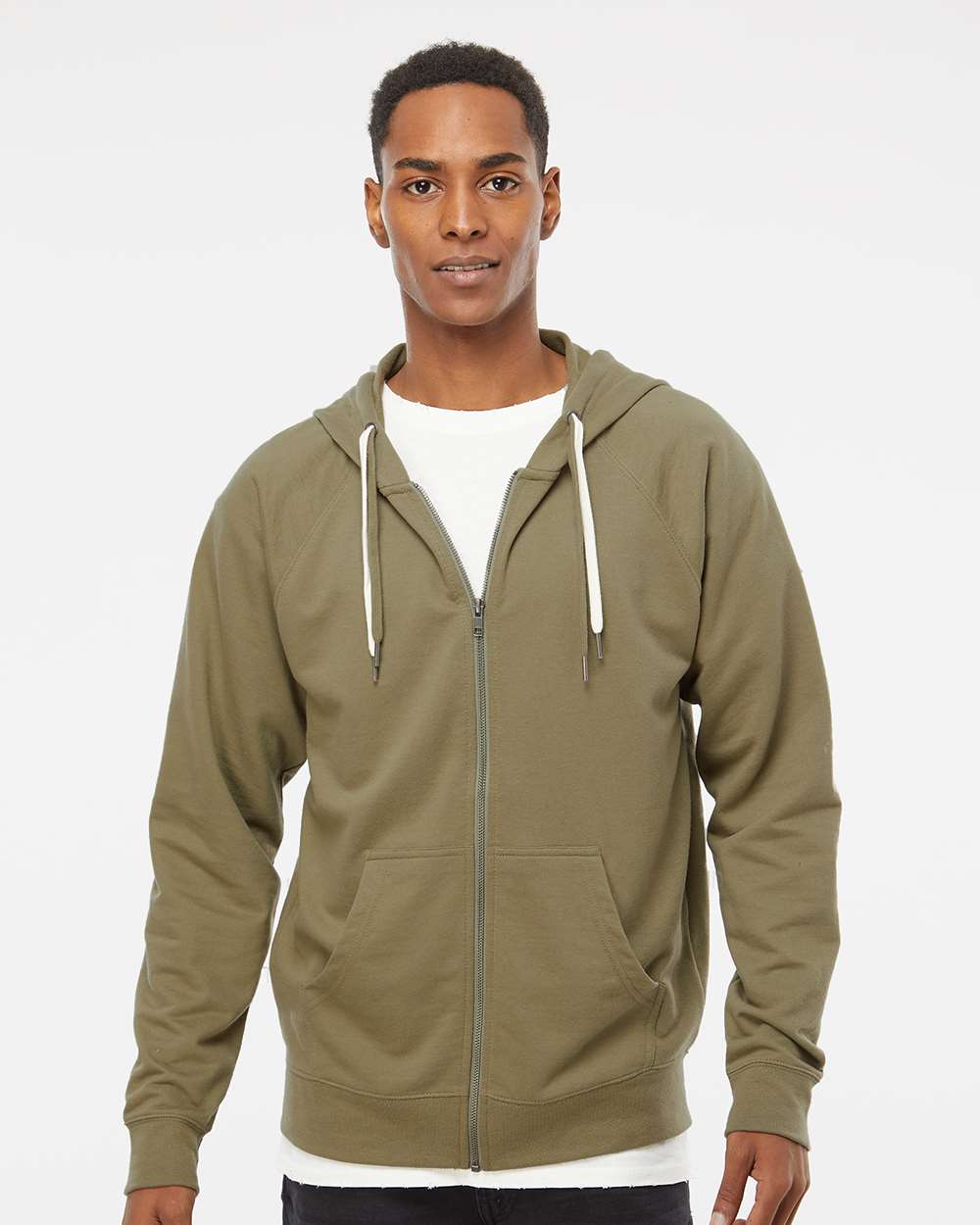 Independent Trading Co. - Icon Lightweight Loopback Terry Full-Zip Hooded Sweatshirt - SS1000Z