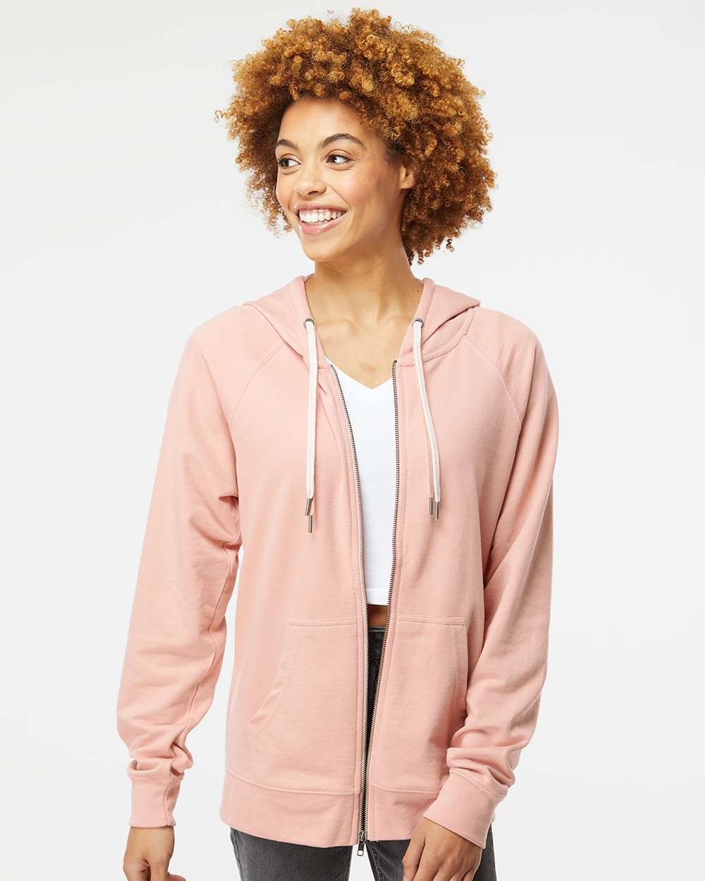 Independent Trading Co. - Icon Lightweight Loopback Terry Full-Zip Hooded Sweatshirt - SS1000Z