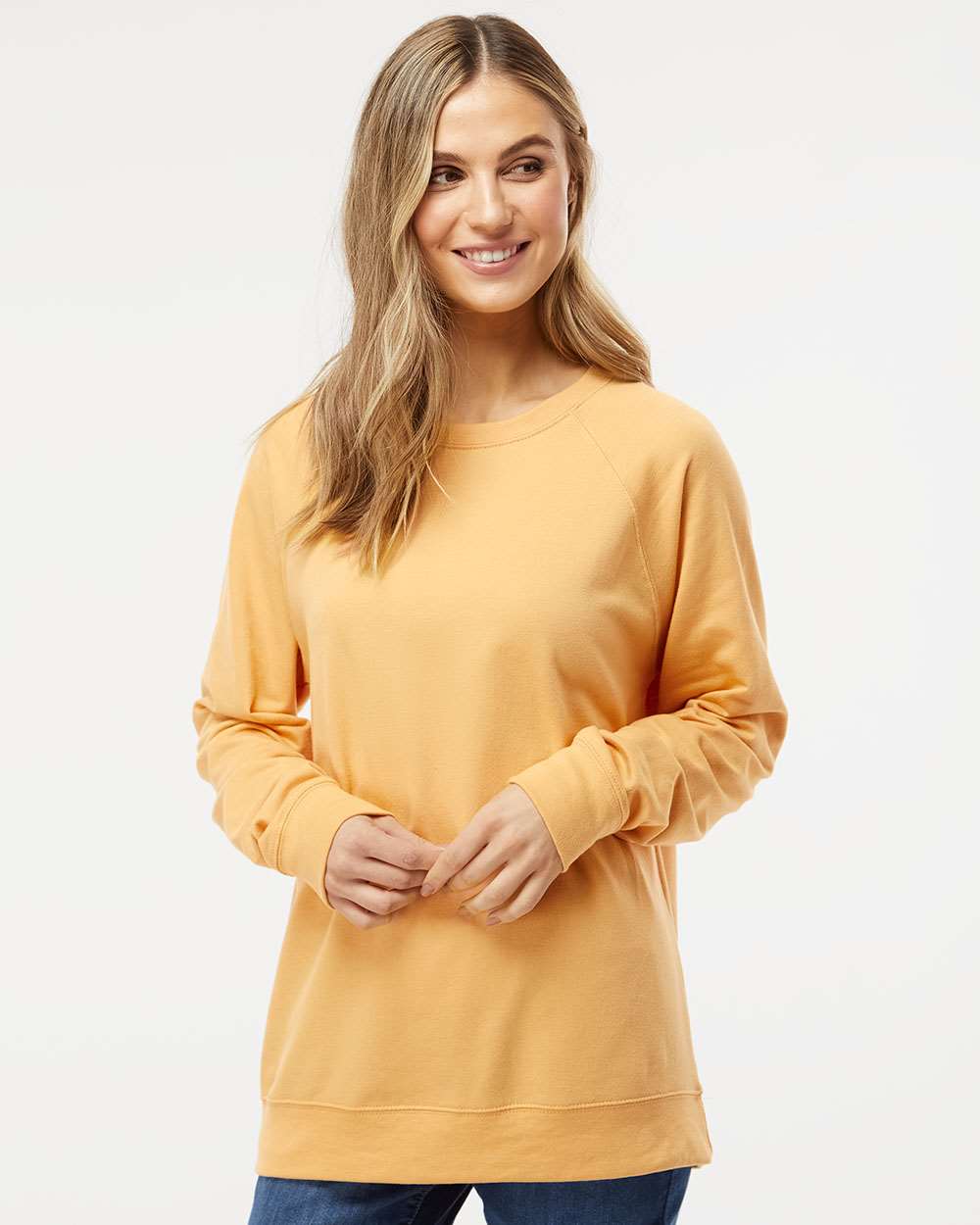 Independent Trading Co. - Icon Lightweight Loopback Terry Crewneck Sweatshirt - SS1000C