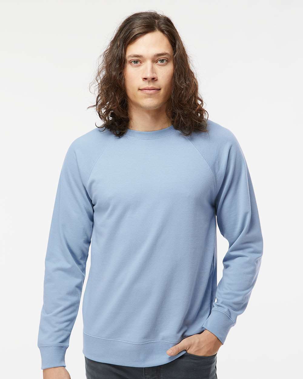 Independent Trading Co. - Icon Lightweight Loopback Terry Crewneck Sweatshirt - SS1000C