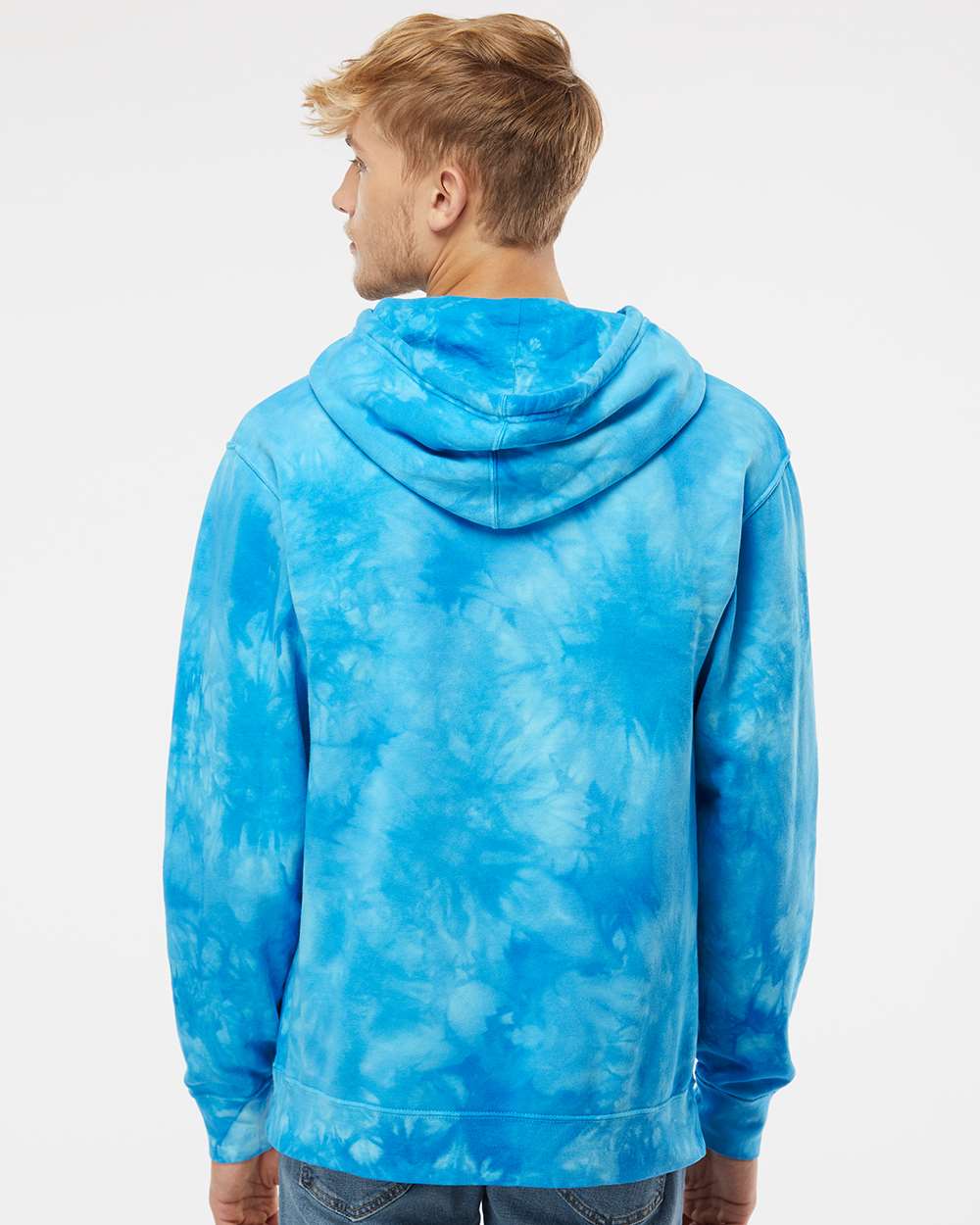 Independent Trading Co. - Midweight Tie-Dyed Hooded Sweatshirt - PRM4500TD