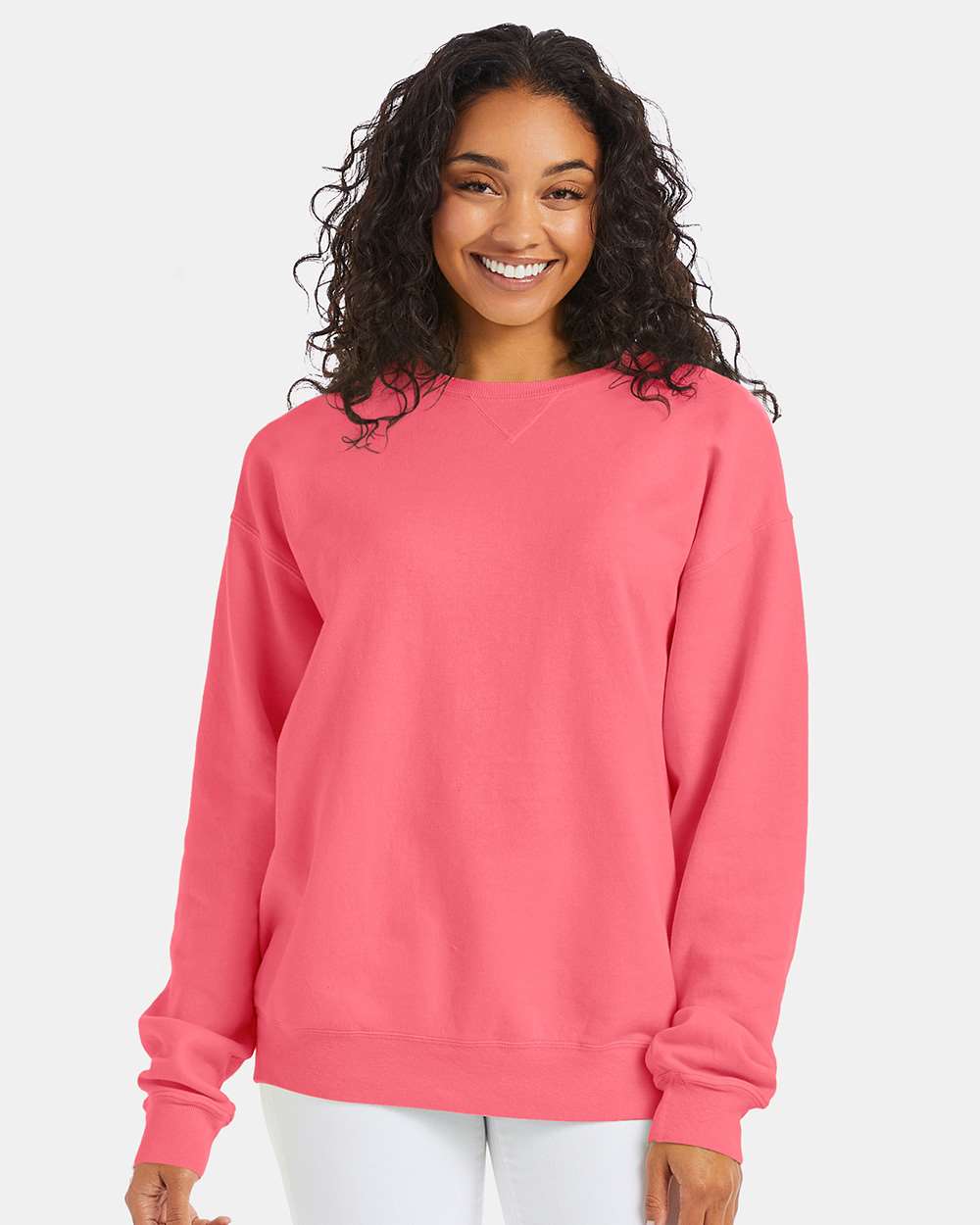 ComfortWash by Hanes - Garment-Dyed Crewneck Sweatshirt - GDH400 - S - 3XL