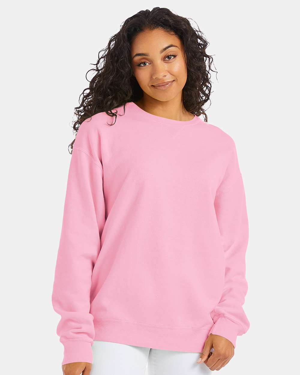 ComfortWash by Hanes - Garment-Dyed Crewneck Sweatshirt - GDH400 - S - 3XL
