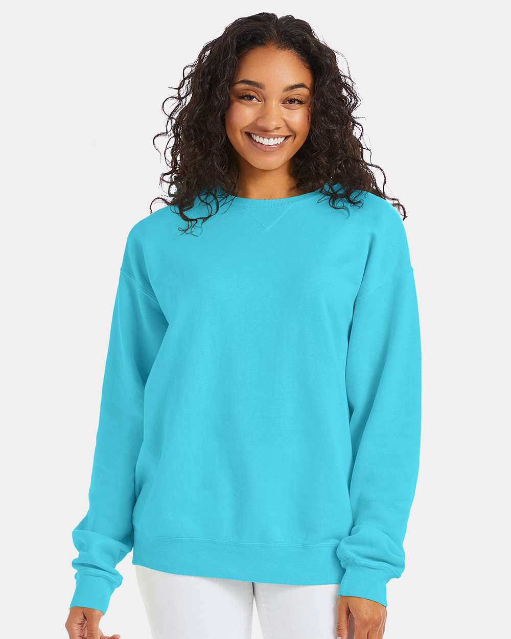 ComfortWash by Hanes - Garment-Dyed Crewneck Sweatshirt - GDH400 - S - 3XL