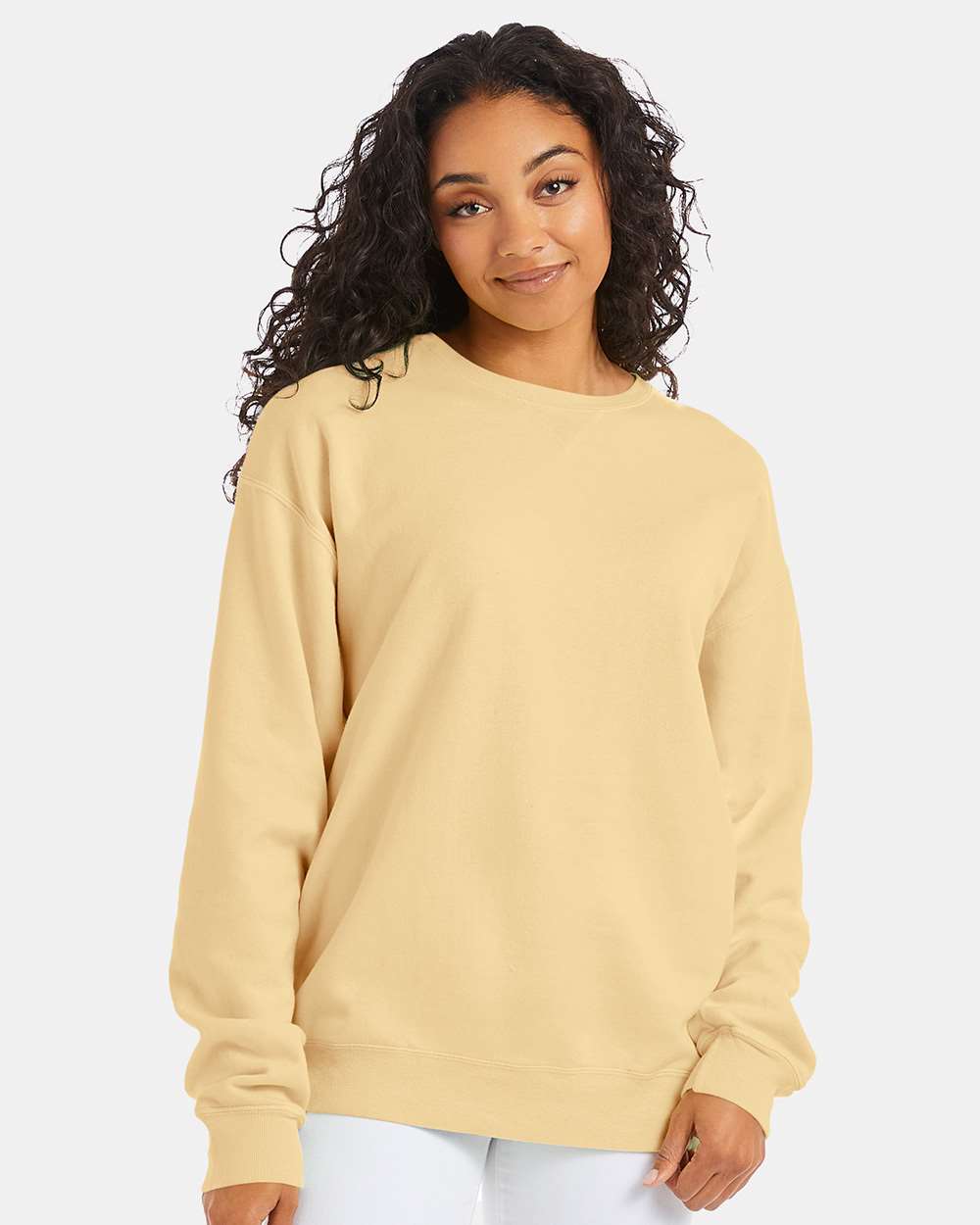 ComfortWash by Hanes - Garment-Dyed Crewneck Sweatshirt - GDH400 - S - 3XL
