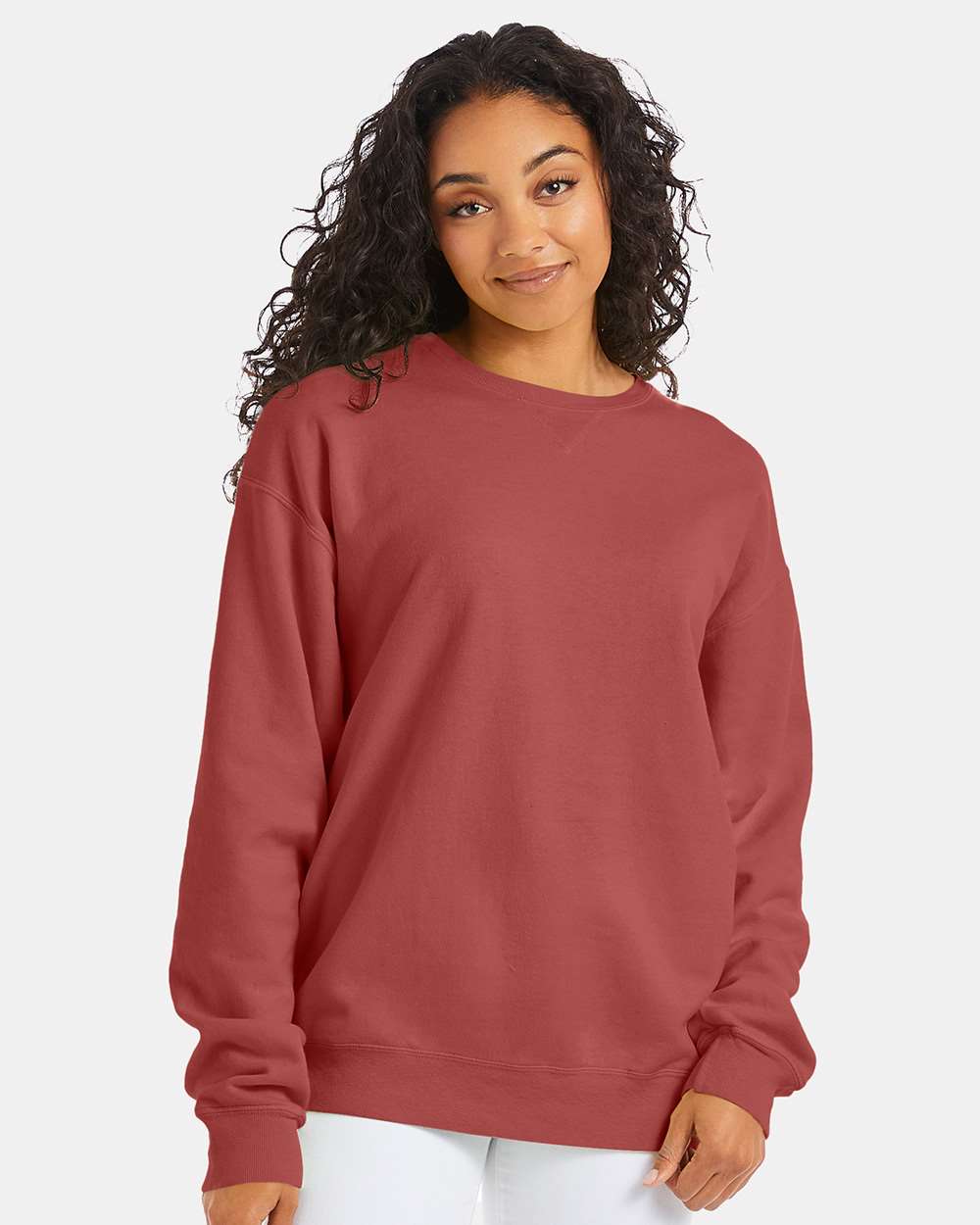 ComfortWash by Hanes - Garment-Dyed Crewneck Sweatshirt - GDH400 - S - 3XL