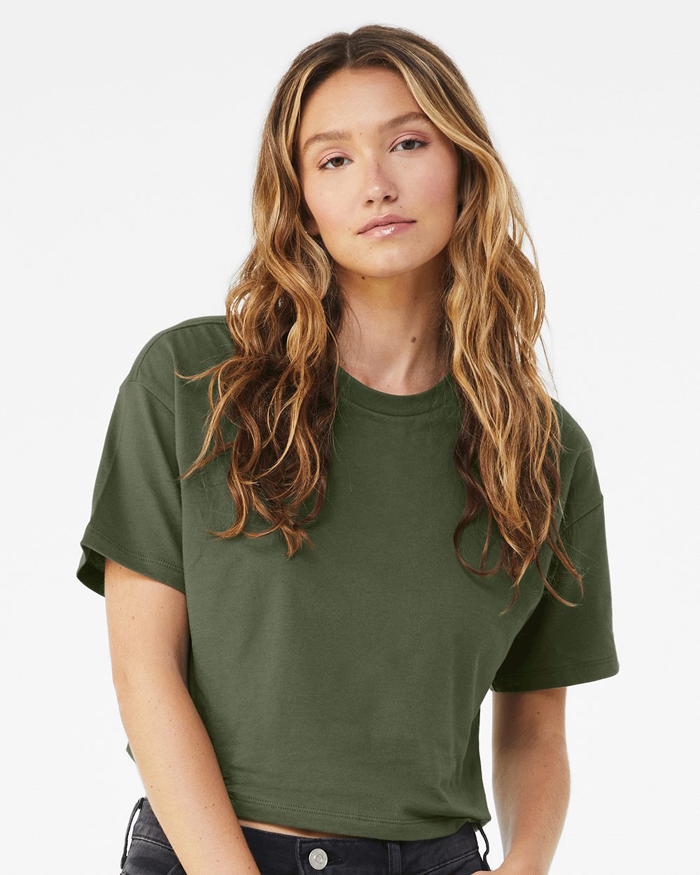 BELLA + CANVAS - Women's Jersey Crop Tee - 6482