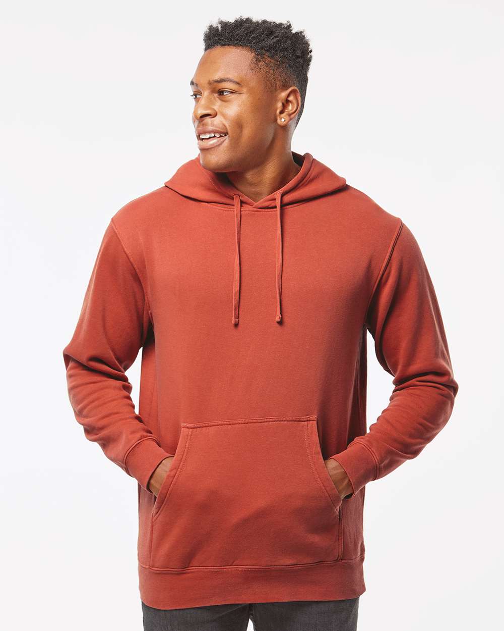 Independent Trading Co. - Midweight Pigment-Dyed Hooded Sweatshirt - PRM4500 - XS - 3XL