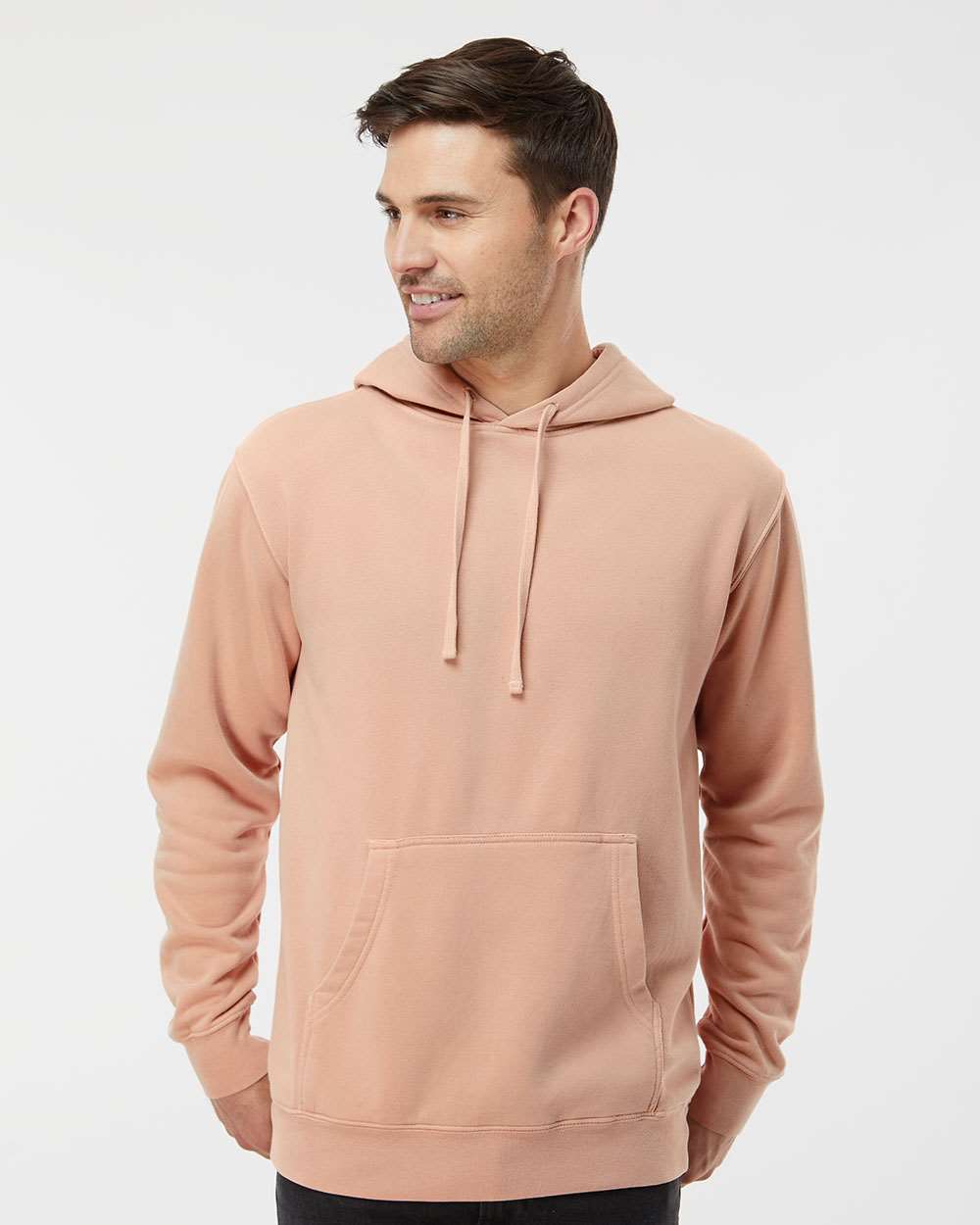 Independent Trading Co. - Midweight Pigment-Dyed Hooded Sweatshirt - PRM4500 - XS - 3XL