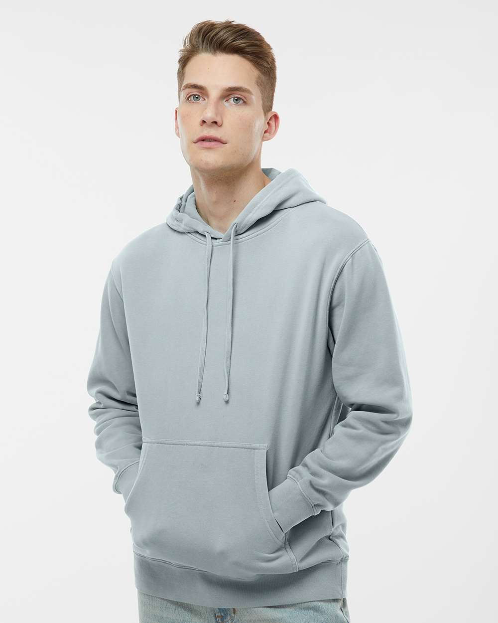 Independent Trading Co. - Midweight Pigment-Dyed Hooded Sweatshirt - PRM4500 - XS - 3XL