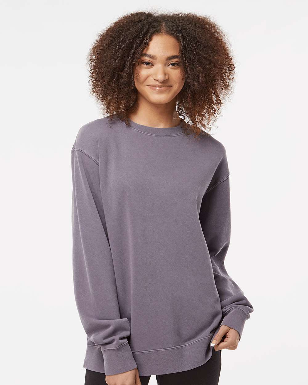 Independent Trading Co. - Midweight Pigment-Dyed Crewneck Sweatshirt - PRM3500 - XS - 3XL