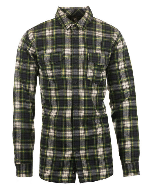 B8210 Burnside Men's Plaid Flannel Shirt - S - 3XL