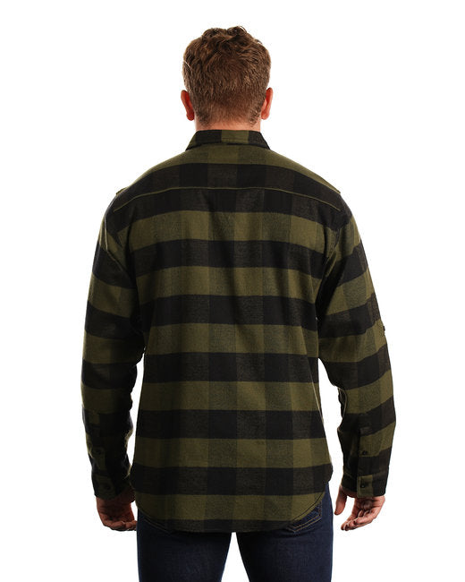 B8210 Burnside Men's Plaid Flannel Shirt - S - 3XL