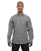 Bu8200 Burnside Men's Solid Flannel Shirt