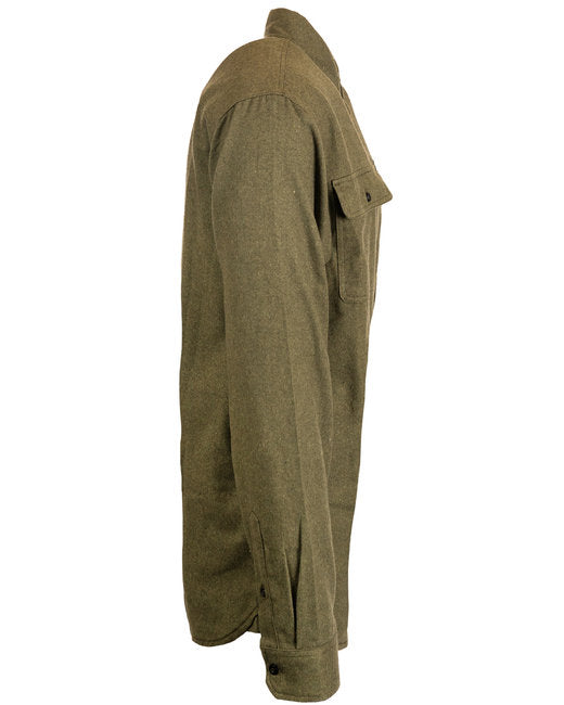 Bu8200 Burnside Men's Solid Flannel Shirt
