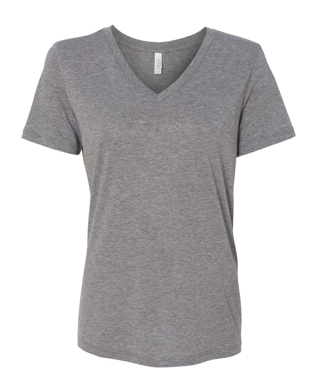 BELLA + CANVAS - Women's Relaxed Triblend Short Sleeve V-Neck Tee - 6415