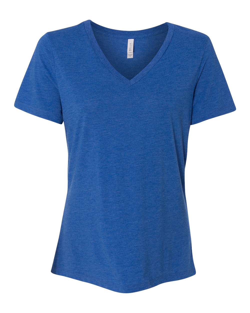 BELLA + CANVAS - Women's Relaxed Triblend Short Sleeve V-Neck Tee - 6415