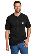CTK84 Carhartt Short Sleeve Henley T-Shirt