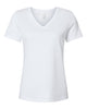 BELLA + CANVAS - Women's Relaxed Heather CVC V-Neck Tee - 6405CVC