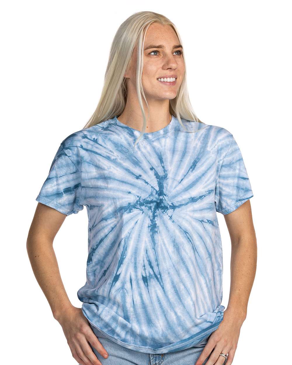 Dyenomite - Cyclone Pinwheel Tie-Dyed T-Shirt - 200CY. S-3XL