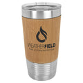 20 OZ.LEATHERETTE TUMBLER