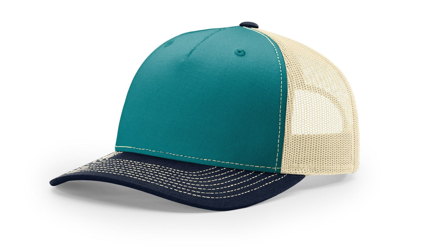 Richardson 112FP 5 Pannel Trucker Craft Industry Apparel Richardson 112fp 5 pannel trucker craft industry apparel